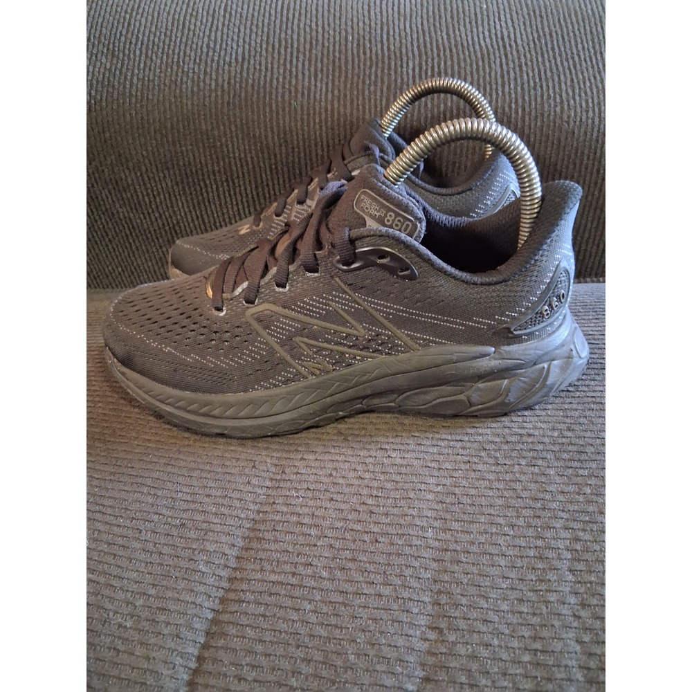 New Balance Fresh Foam 860 v12 Womens 7 Running Shoes Black W860B12 Sneakers